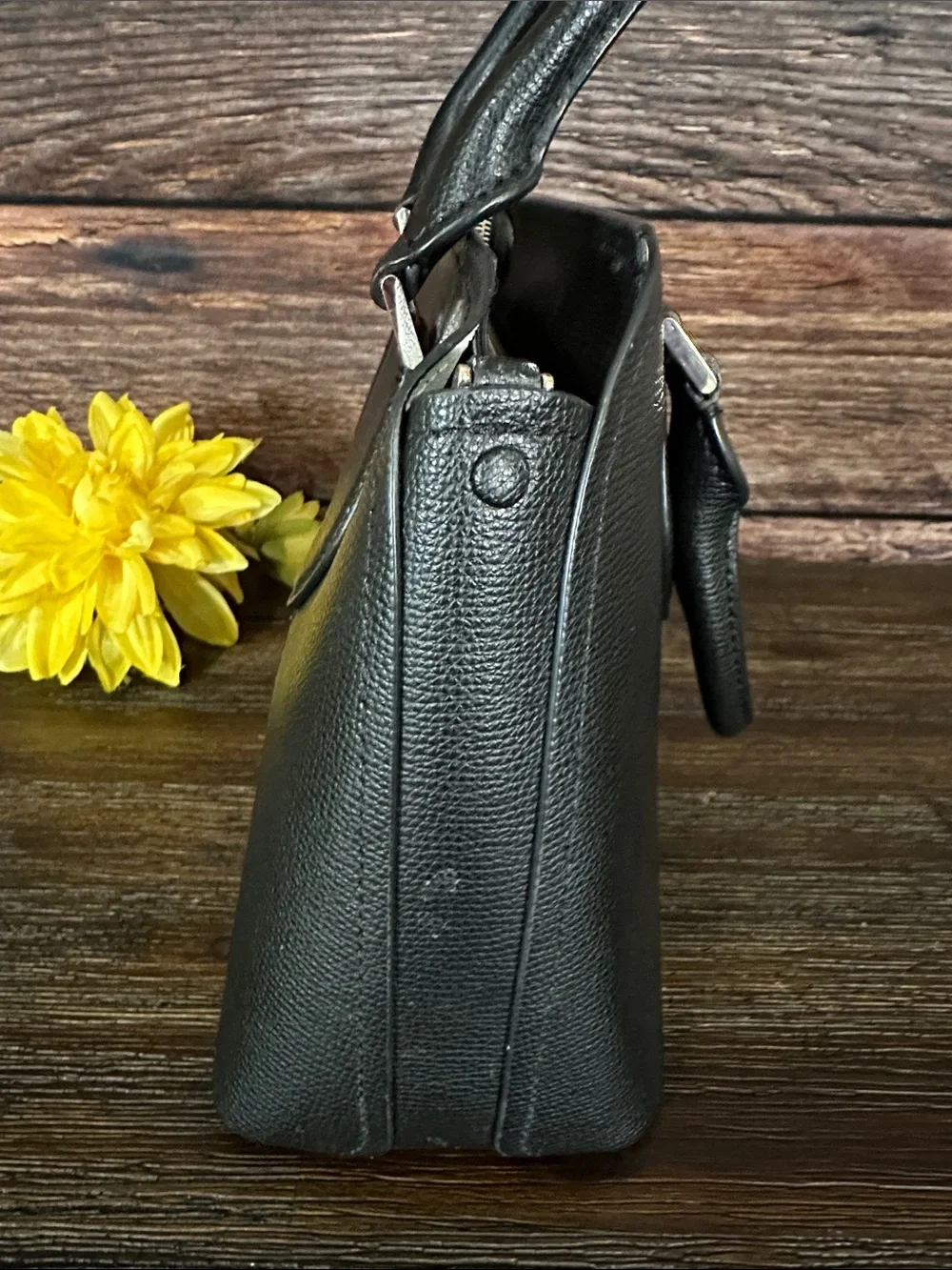 kate spade Black Darcy Leather Small Satchel